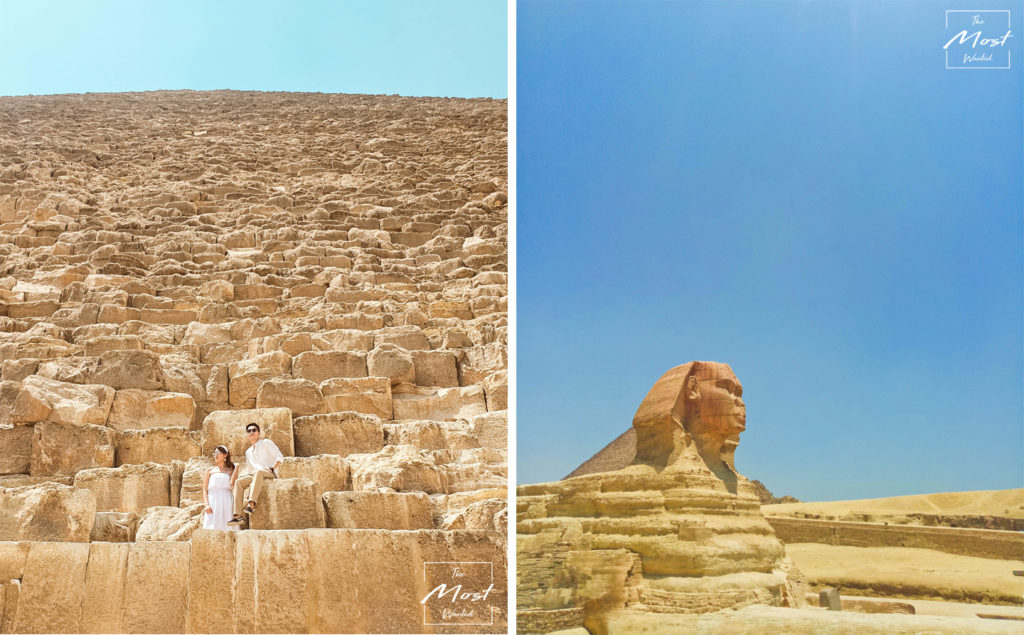 Giza Pyramids Sphinx Egypt