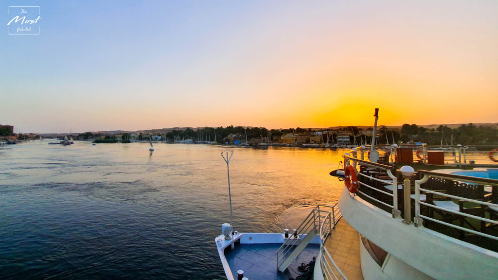 Nile Cruise Sunset Aswan