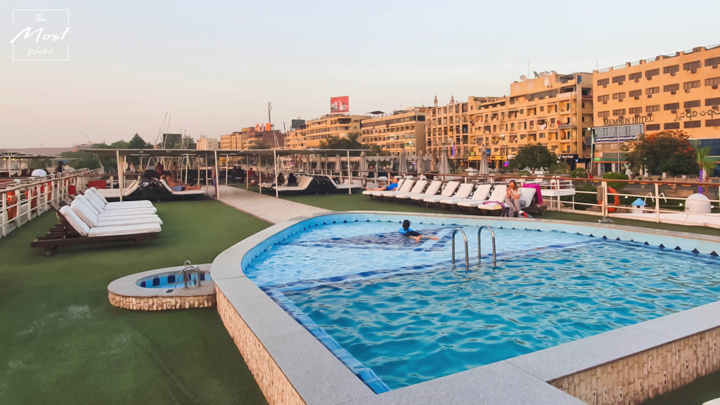 Princess Sarah II Nile Cruise Swimming Pool