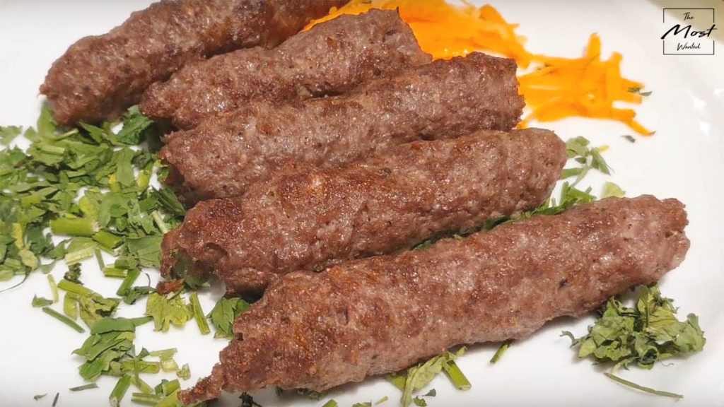 Juicy Kofta made from Beef and Lamb