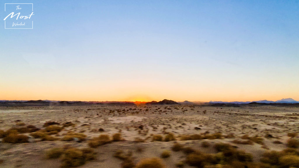 Amazing Sunset Desert Egypt