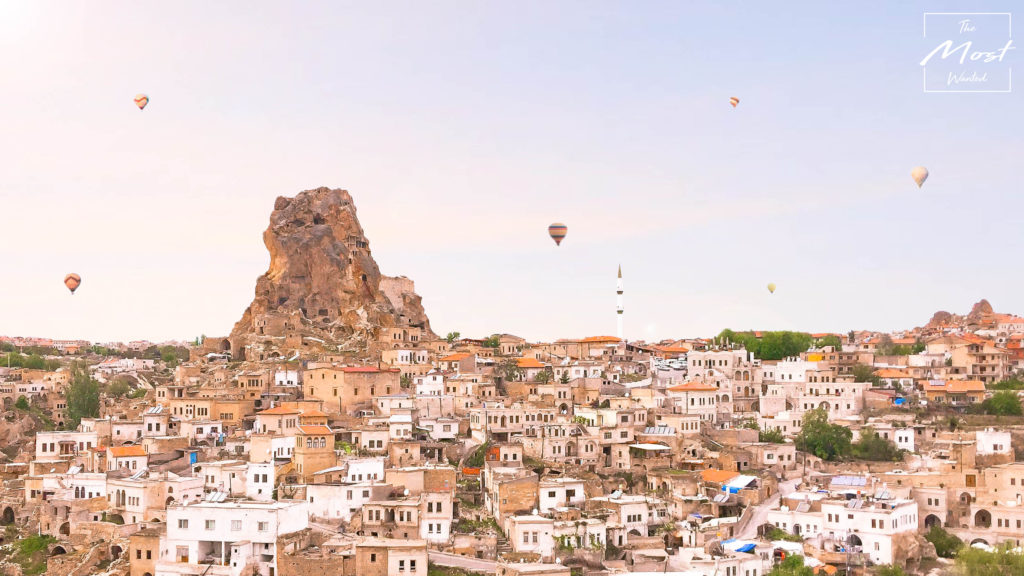 Hot Air Balloon in Beautiful Cappadocia Fairy Chimneys