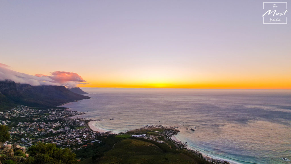 Cape Town Travel Sunset Lion's Head Table Mountain