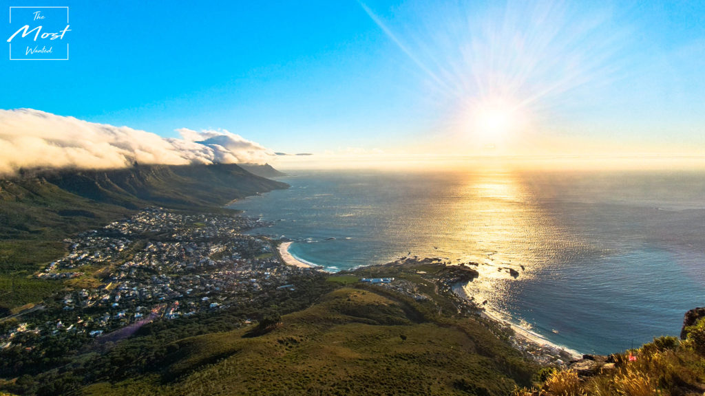 Cape Town Sunset City View