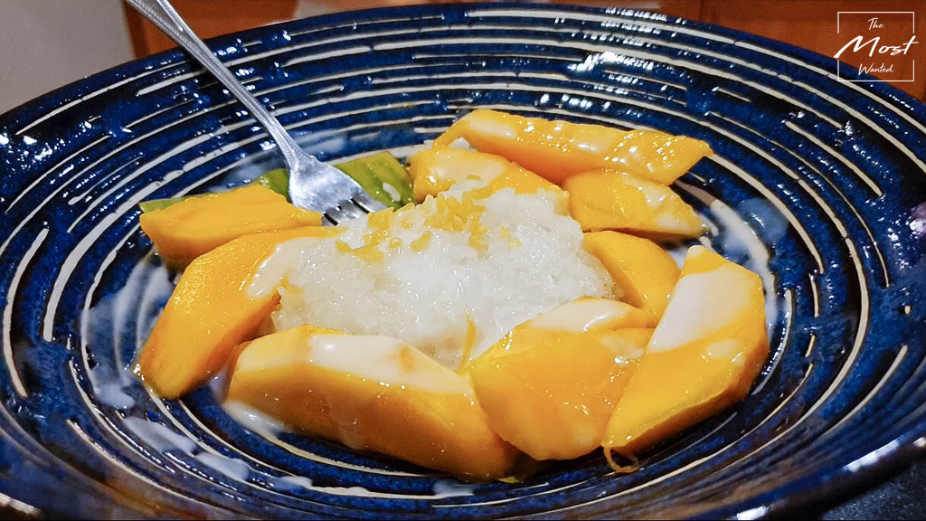 Mango Sticky Rice Thai Street Food